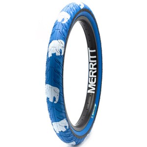 Blue 20 In Bicycle Tires for BMX Bike 