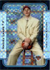 2003-04 Bowman Chrome X-fractors #142 Maciej Lampe /150 - NM-MT