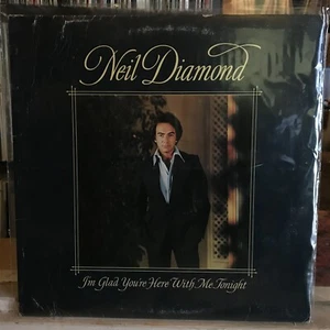 [ROCK/POP]~EXC LP~NEIL DIAMOND~I'm Glad You're Here With Me Tonight~[1977~CBS]~ - Picture 1 of 6