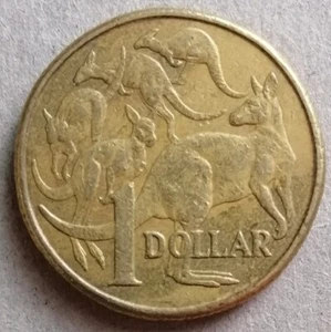 Australia 2010 1 Dollars coin - Picture 1 of 2