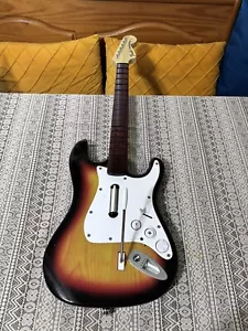 Rock Band Fender Stratocaster Wireless Guitar NWGTS2 (Sunburst) – No Dongle Wii - Picture 1 of 10