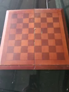 Cardinal Chess & Checkers Set Game Includes Folding Board Wooden Pieces - Picture 1 of 3