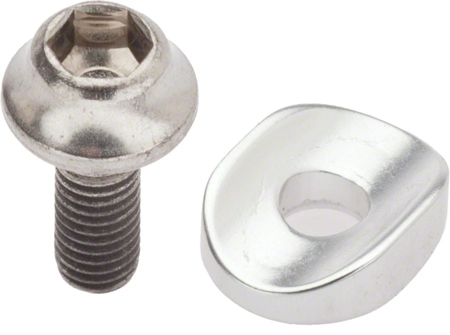 Perno y arandela de desviador delantero con soldadura Shimano M5 x 13,5 mm - Ligero, Foto 1 de 1