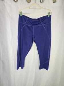 Copper Fit Pro lila Capri Leggings Damen Gr. XL - Bild 1 von 5