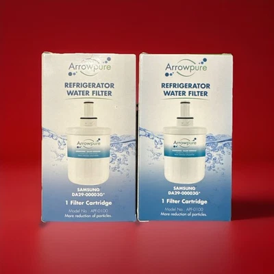 Lote de 2 Filtros de Água para Geladeira Arrowpure DA29-00003G, Modelo APF-0100 Novo - Imagem 1 de 2