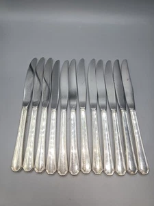 12 vintage silverplate knives - Picture 1 of 14
