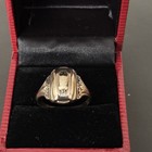 Vintage JOSTEN 10k 1952 .417 High School Ring UK Size "Q