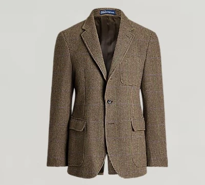 Abrigo deportivo Polo Ralph Lauren para hombre tejido grueso a medida $998 Foto 1 de 4