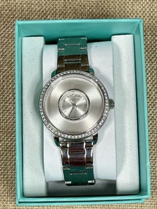 Authentische Origami Eule Signatur Living Medaillon Uhr mit Swarovski Kristallen - Bild 1 von 5