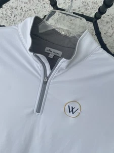 Peter Millar Pullover Herren XL weiß Quarter Zip - Bild 1 von 5