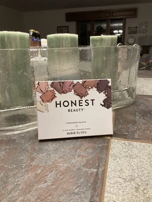 HONEST BEAUTY EYESHADOW PALETTE 10 HIGH PIGMENT BLENDABLE SHADES 19g/0.67oz. NIB - Image 1 of 4