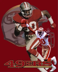San Francisco 49ers Lithograph print of Jerry Rice 2020 - Picture 1 of 1