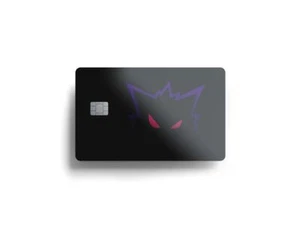 Peau de carte de crédit minimaliste Gengar - Photo 1 sur 10