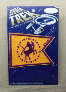 Star Trek Orion Embroidered Patch NOC 1975 Centaur TOS Flag Vintage Original - Picture 1 of 2
