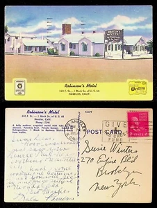 Mala Powers Signed 1954 Postcard Autograph to Young Future Actress Susan Winters - Picture 1 of 3
