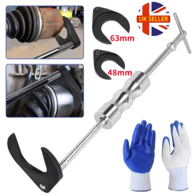 Driveshaft Inner CV Joint Puller Removal Tool Sliding Hammer 48/63mm Jaw Opening - Image 1 of 4