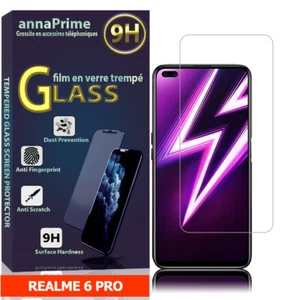 Vitre Protecteur d'écran Film Verre Trempe Realme 6 Pro 6.6" RMX2061 RMX2063 - Zdjęcie 1 z 5