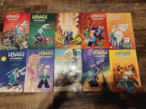 "Usagi" comics book lot, 10 volumes- all first editions - Picture 1 of 3