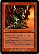 Shock Magic The Gathering Onslaught Card Light Play X1