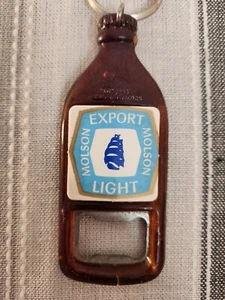 Molson Export Light Beer Bottle Shaped Bottle Opener Mancave Bar Cottage - Picture 1 of 6