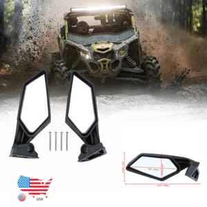 715002898 Racing Side Mirror For Can-Am Maverick X3 MAX R UTV Off-road 2017-2019 - Foto 1 di 11