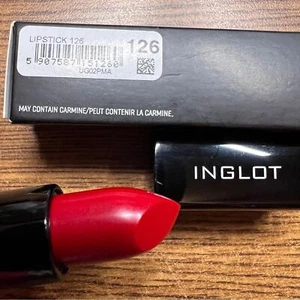 Lápiz labial Inglot #126 rojo - Imagen 1 de 2