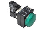Siemens Indicator Light 3Sb3 244-6Aa40, 3Sb3244-6Aa40, Led 24V Ac/Dc Green