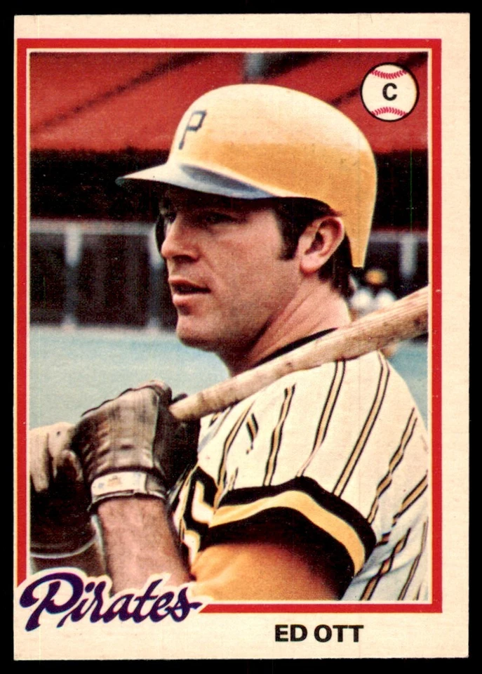 1978 O-PEE-CHEE ED OTT PITTSBURGH PIRATES #161 - Image 1 of 2