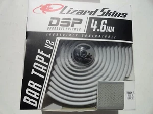 NEW Lizard Skins DSP V2 BIKE handlebar tape 4.6mm Cool Gray Thick & Comfy Padded - Imagen 1 de 8