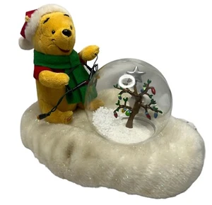 Disney Navidad Winnie The Pooh Musical Aire Soplado Nieve Globo Industrias Gemmy - Imagen 1 de 12