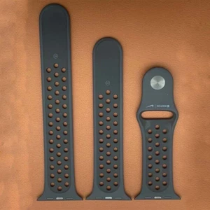 Anthracite/Black Apple watch Ultra Nike Sport Band 44mm 45MM 46mm 49MM - Zdjęcie 1 z 4