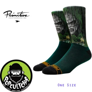 Marvel - Paul Jackson x Primitive Doctor Doom Green Crew Socks (One Size) *New* - Bild 1 von 3