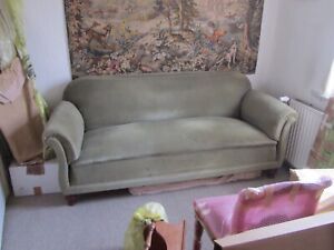 Antiksofa -Altes Sofa -Von 1900,123 Jahre alt - Jugendstil Möbel