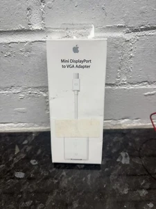 Genuine Apple Mini Display Port to VGA Adaptor (A1307/MB572Z/B) MacBook Pro Air - Picture 1 of 2