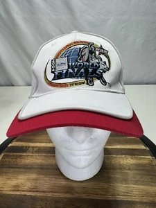 PBR Professional Bull Riders World Finals Hat 2004 w/ Signatures White Wrangler - Picture 1 of 11