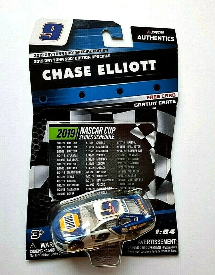 NASCAR 2019 Authentics Daytona 500 Chase Elliott Special Edition Card