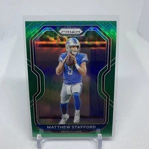 2020 Prizm Matthew Stafford GREEN PRIZM REFRACTOR #199 Detroit LIONS SP🔥 - Picture 1 of 2