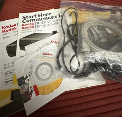Kodak All In One Printer User Guides Software Download And Cables - Image 1 of 4