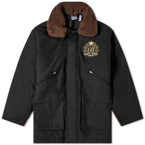 Abrigo Adidas Originales Rubio McCoy Tareas Negro Chaqueta Cuello Polar Hombres Talla - Imagen 1 de 6