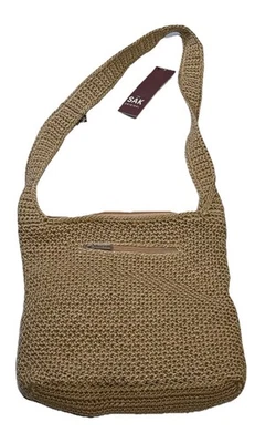 The Sak Daisy Crochet Hobo Mediano Bambú Neutro Hipster Nuevo Foto 1 de 4