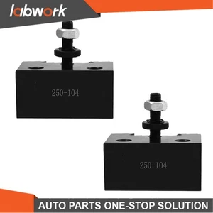 Labwork 2 Pcs AXA #4 250-104 Quick Change Boring Bar Holder Tool Post For Lathe - Picture 1 of 14