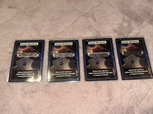 Neopets Battledome Grundo Warehouse Online Redempion Code Cards - x4 - Picture 1 of 1