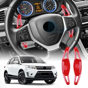 Accesorio de paletas de volante de coche ABS rojo para Suzuki Vitara Escudo Swift Ciaz - Imagen 1 de 8
