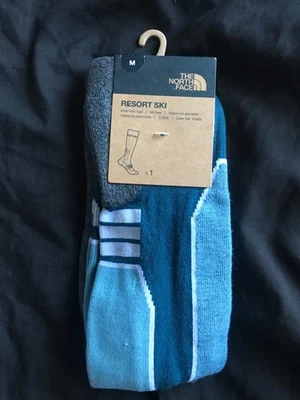 Calcetines de esquí The North Face Over-The-Calf Resort medianoche gasolina medianos 8,5-10 Foto 1 de 4