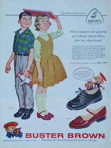 1958 vintage buster Brown Prince ad. Quality at your feet - Picture 1 of 1