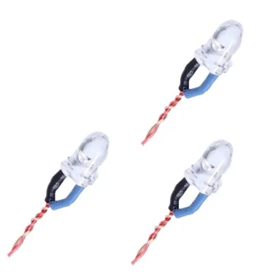 Hubsan X4 H107C H107-A32 3.7v Blue LED Single Light Night Flying 3 Pack - Image 1 of 2