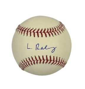 Luke Raley autographed signed baseball Tampa Bay Rays JSA COA