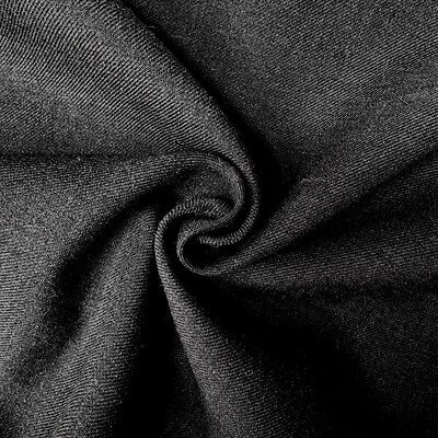 THE FABRIC GUYS Wool Blend Suiting Fabric 150cm Wide Charcoal Black 265GSM Heavyweight Per Metre