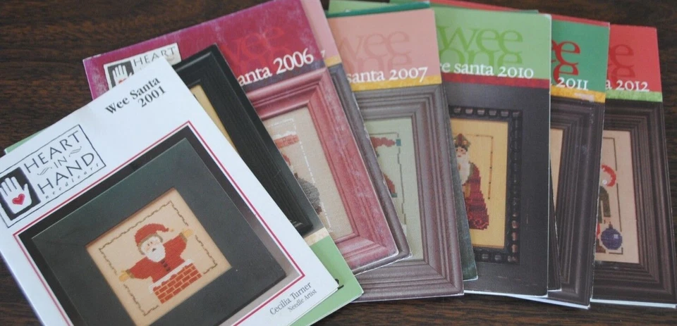 Heart in Hand WEE SANTA Your Choice of Year NEW - Image 1 of 1