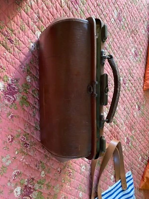 sac en cuir de medecin ancien - Photo 1/4